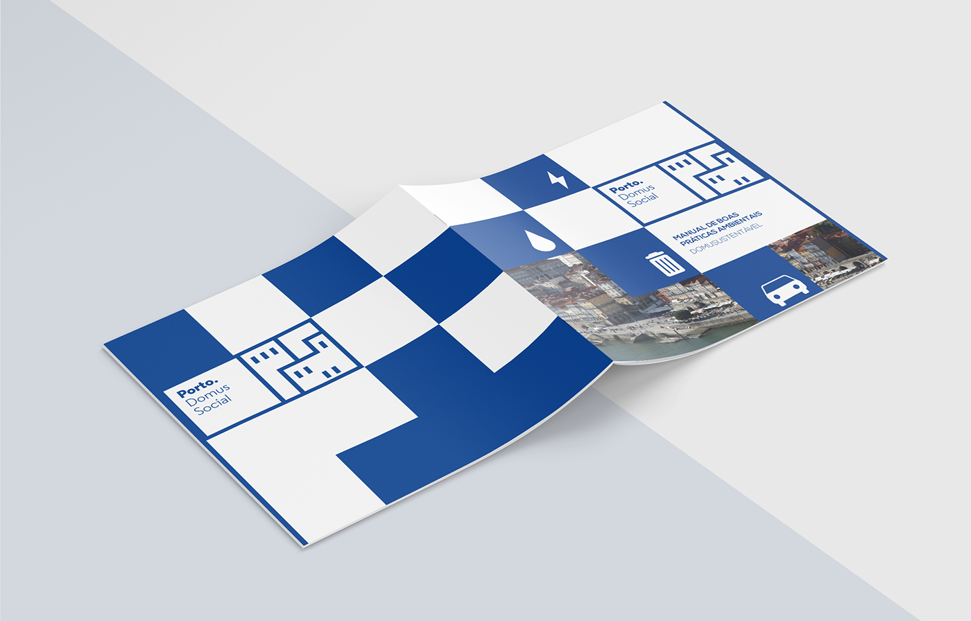 design Guide print porto Portugal environment icons editorial brochure