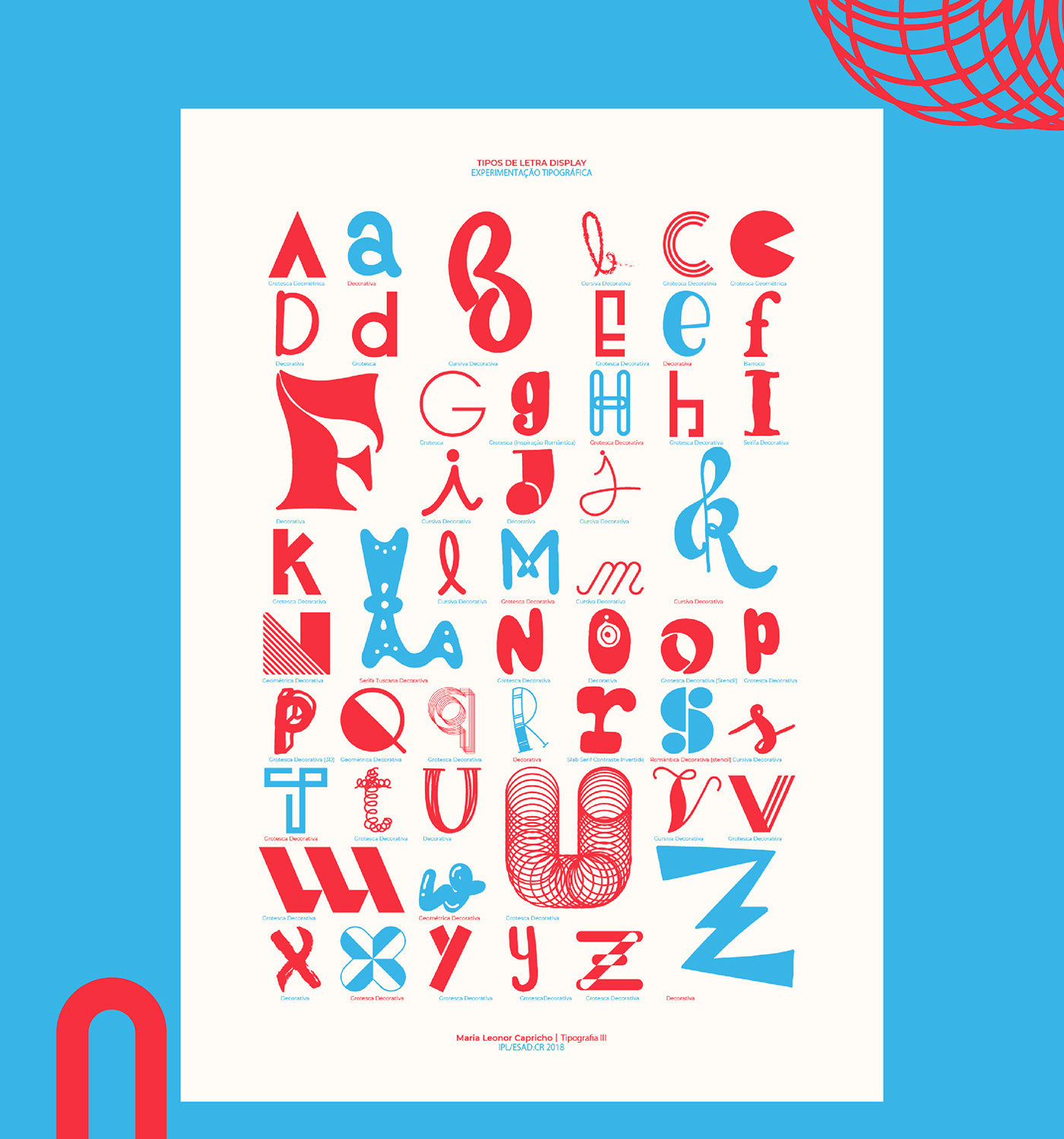 typography   Experimentation ESAD esad.cr poster Poster Design design