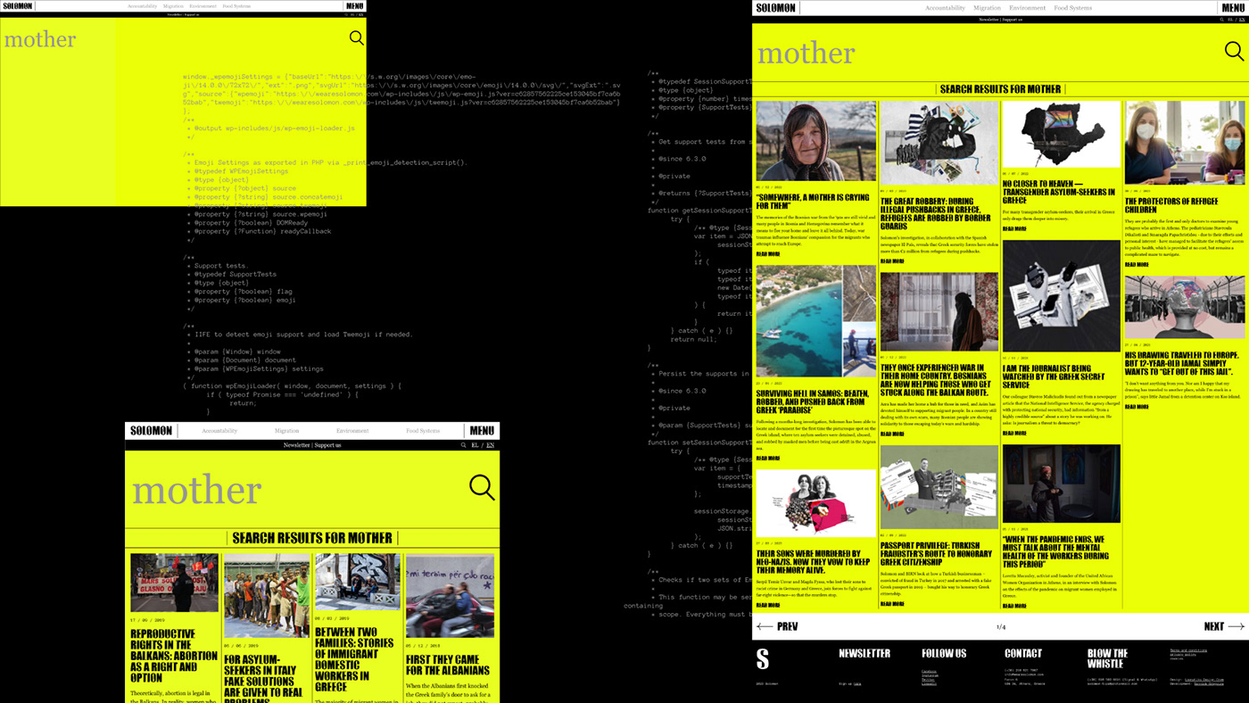 news newspaper newswebsite UI/UX serif Mono customfont typedesign font design journalism  