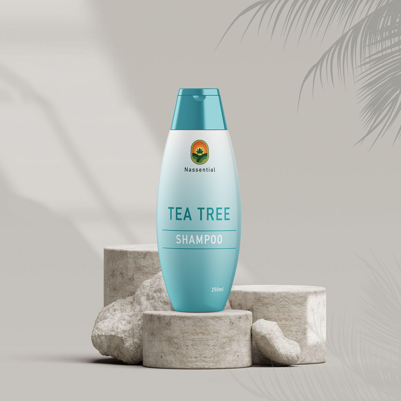 shampoo conditioner beauty Fashion  design Graphic Designer marketing   Advertising  hair tea tree shampoo