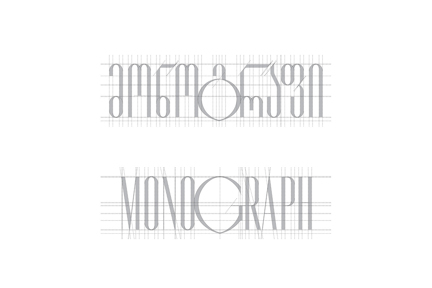 branding.ge Maka chichinadze Monograph hotel typography   logo