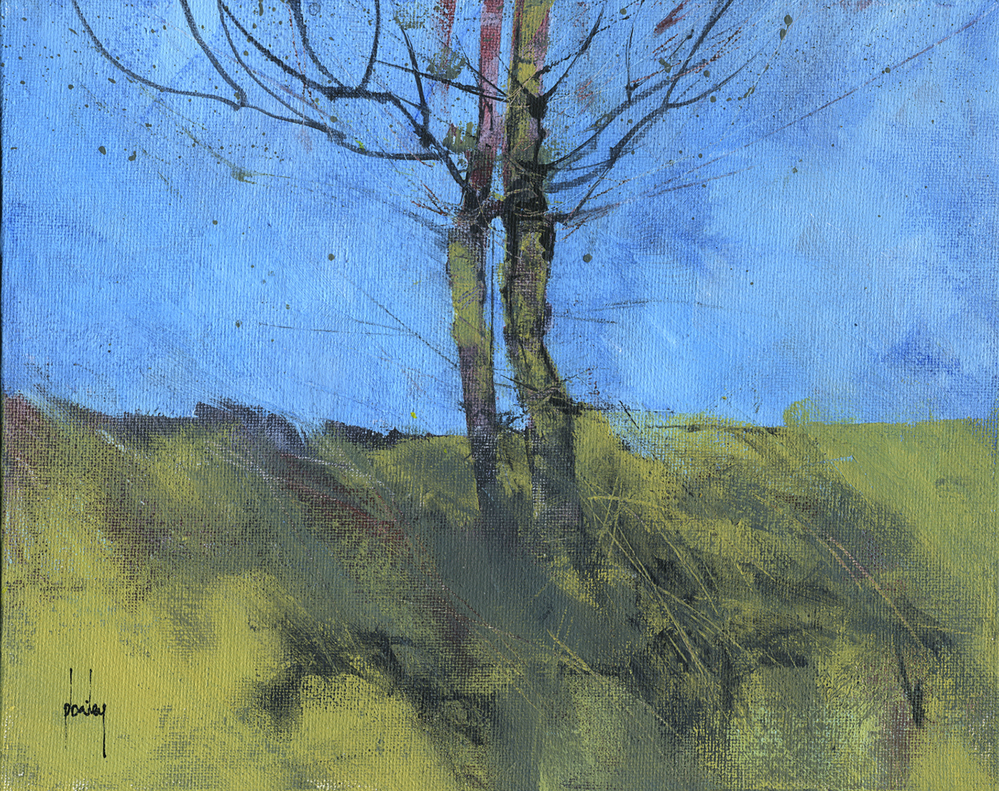 trees treescapes abstract painting   Landscape