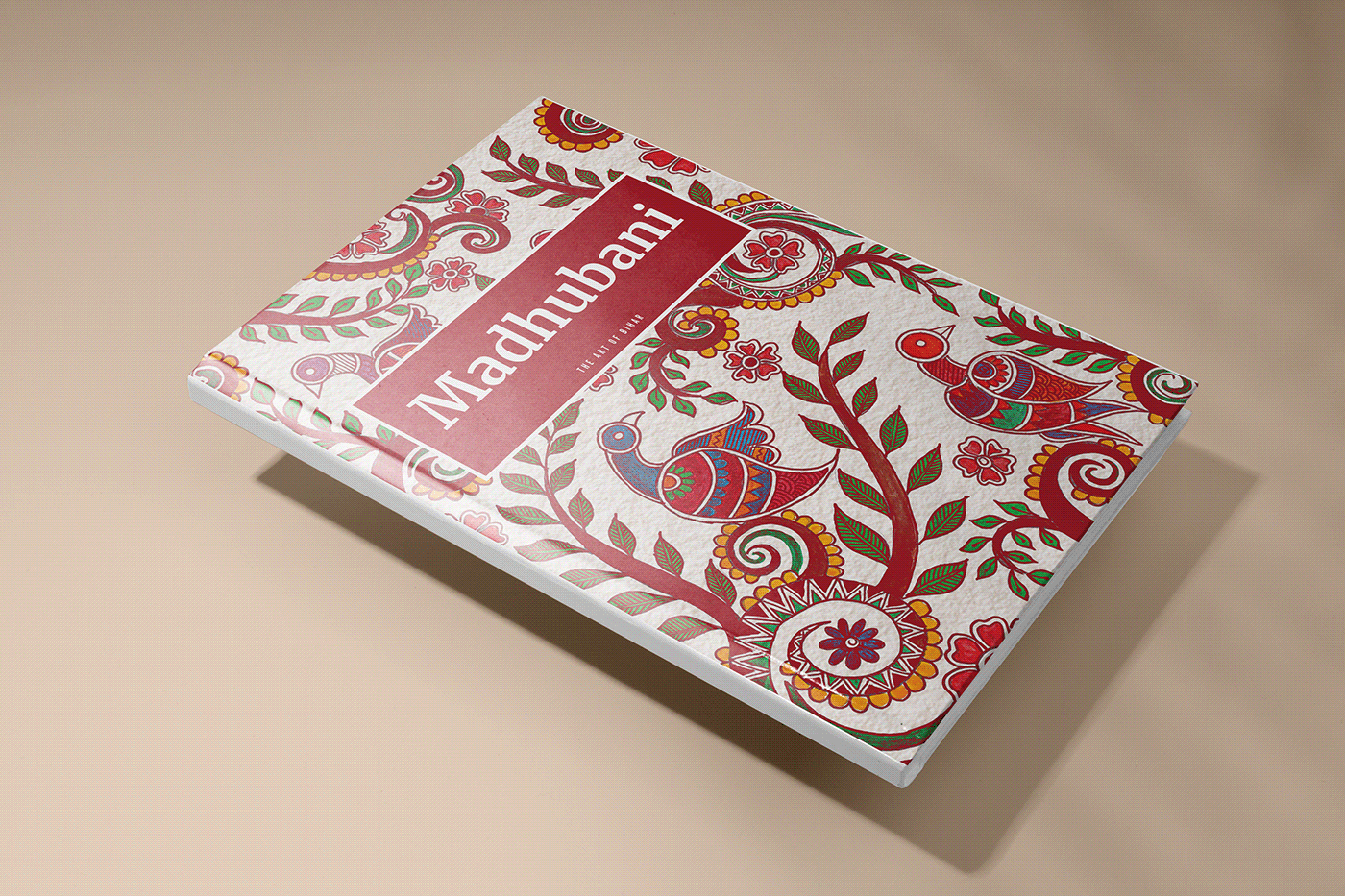 Booklet Indian folk art madhubani