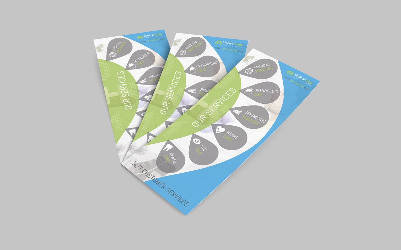 medical rack card Medical DL Flyer medical rack card LATEST best new 2018 graphic design  branding 