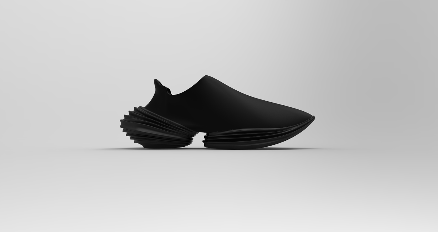 3D dégradé Fashion  holo holographic Laceless shoe sneaker sole zapatilla