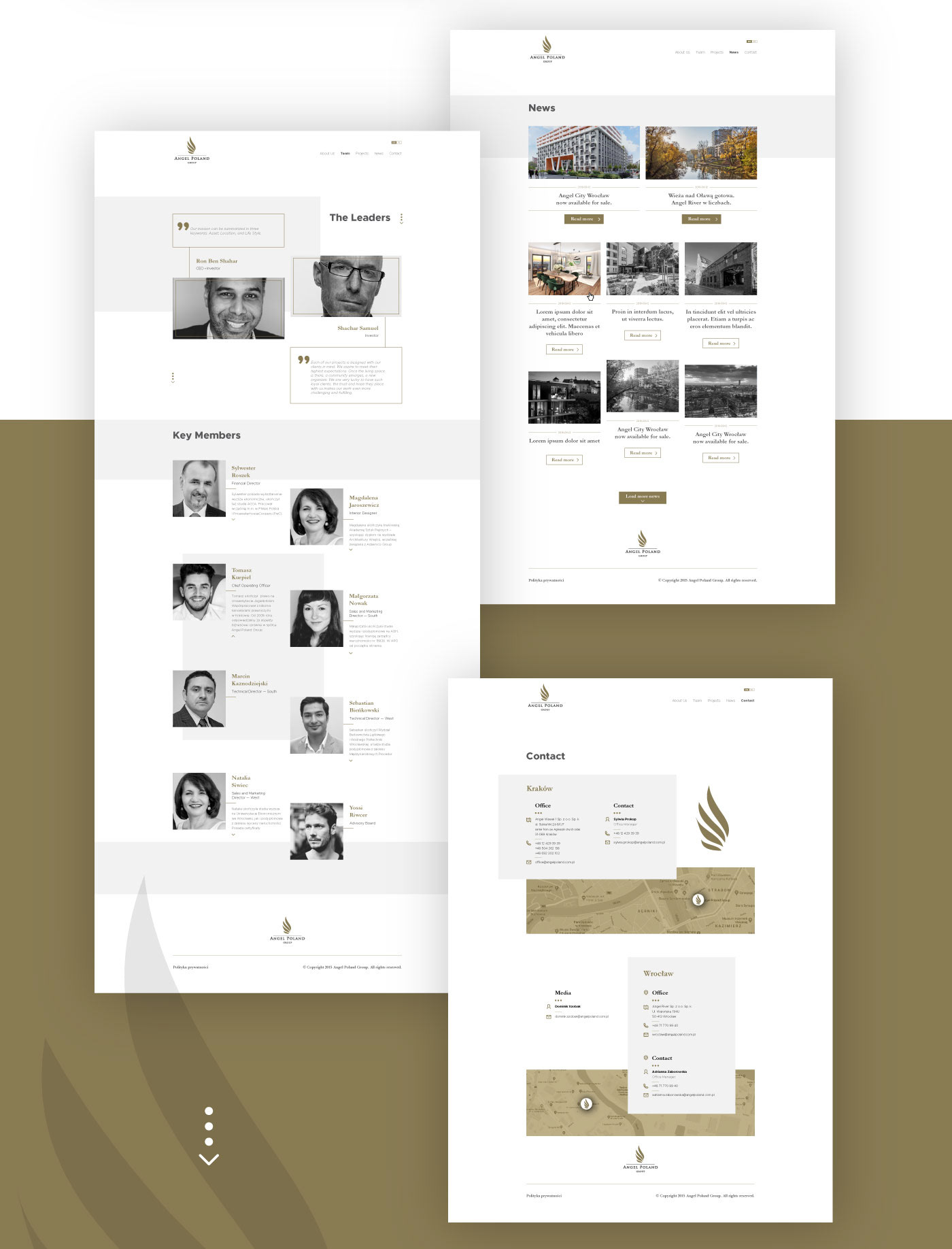 brandyoumuch poland Project UI ux Web Web Design  web design concept wroclaw