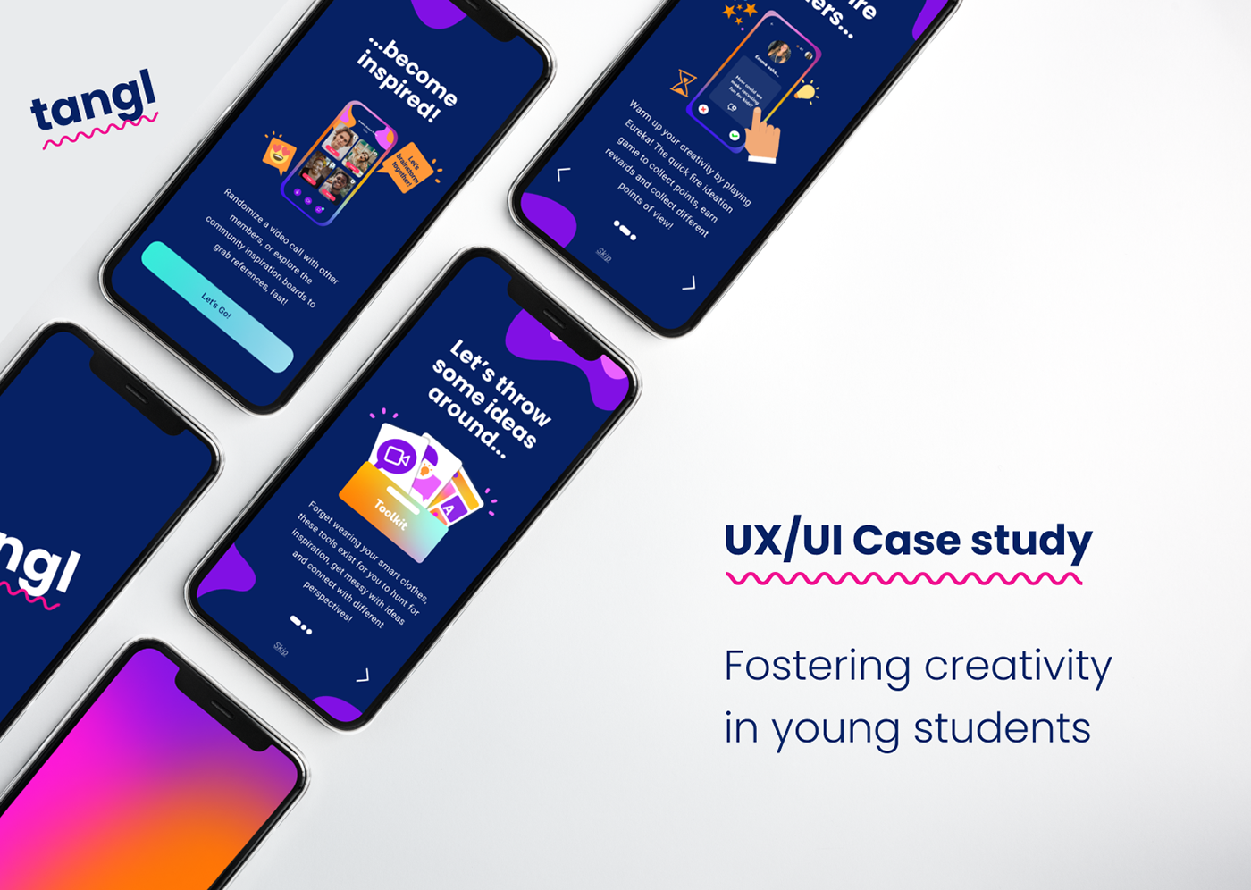 Creativity insights Mobile app research testing User Centered Design ux UX UI wireframes