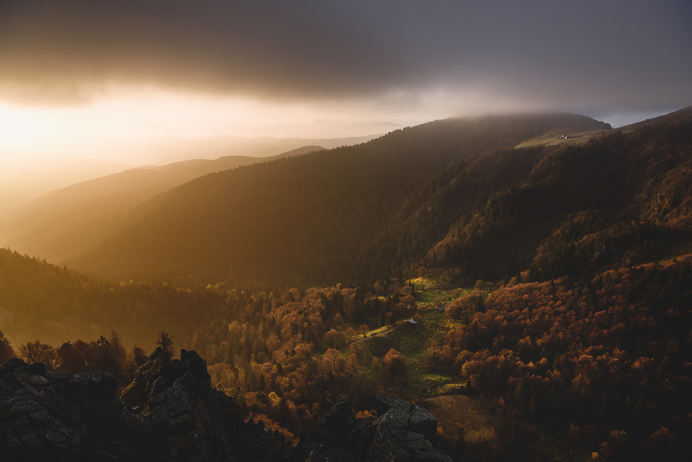 Outdoor Nature Photography  lightroom Landscape mountains Vosges france Damien GUIOT