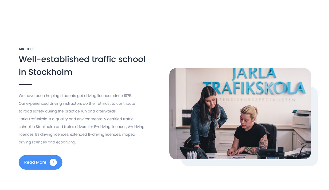 automobile brand identity driving school Education landing page School Project UI/UX Webdesign Website