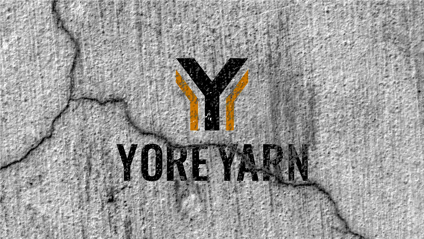 Logotype branding  brand identity Yore yarn adventure black and white logo typography   Logo Design Travel logo