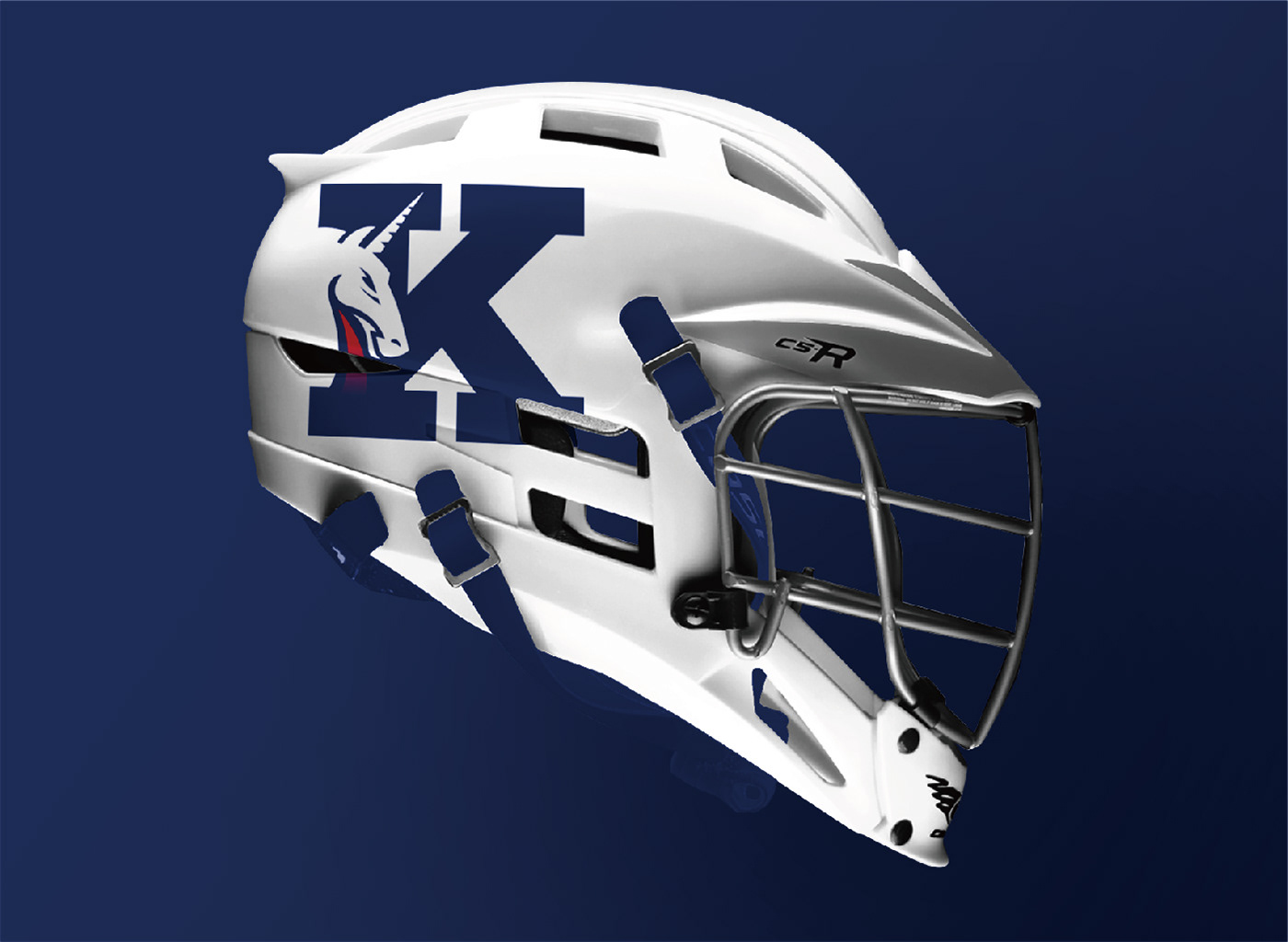 lacrosse college sport keio Keio University unicorn unicorns Sports logo Sports  Design japan
