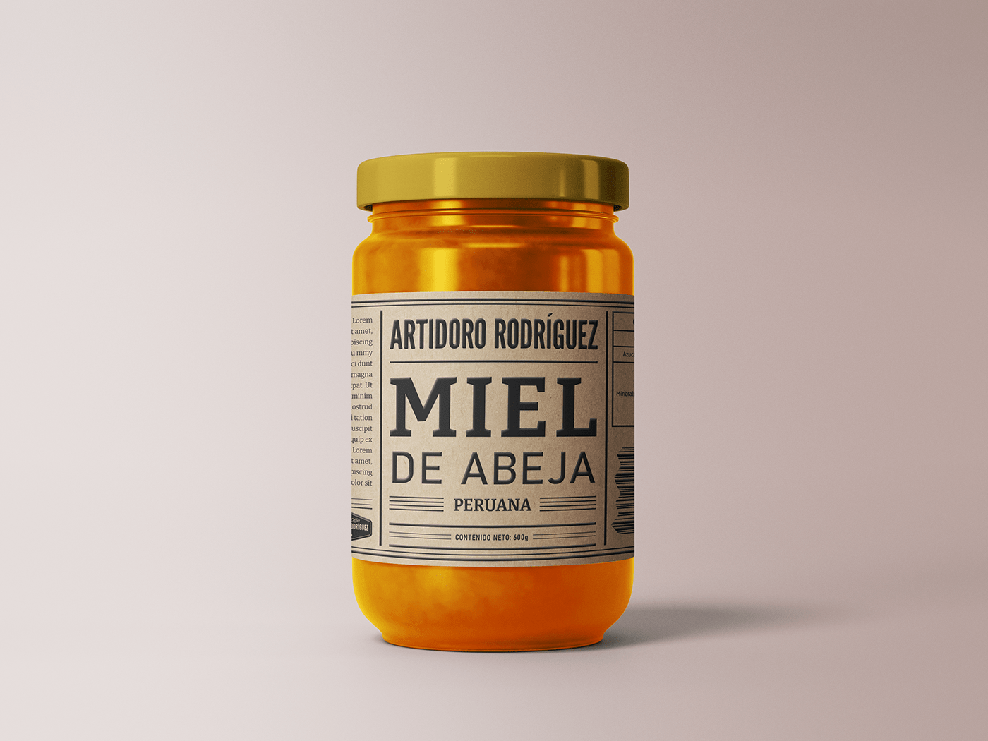 Alimentos branding  Food  honey miel Packaging packaging design slab serif tipografia typography  