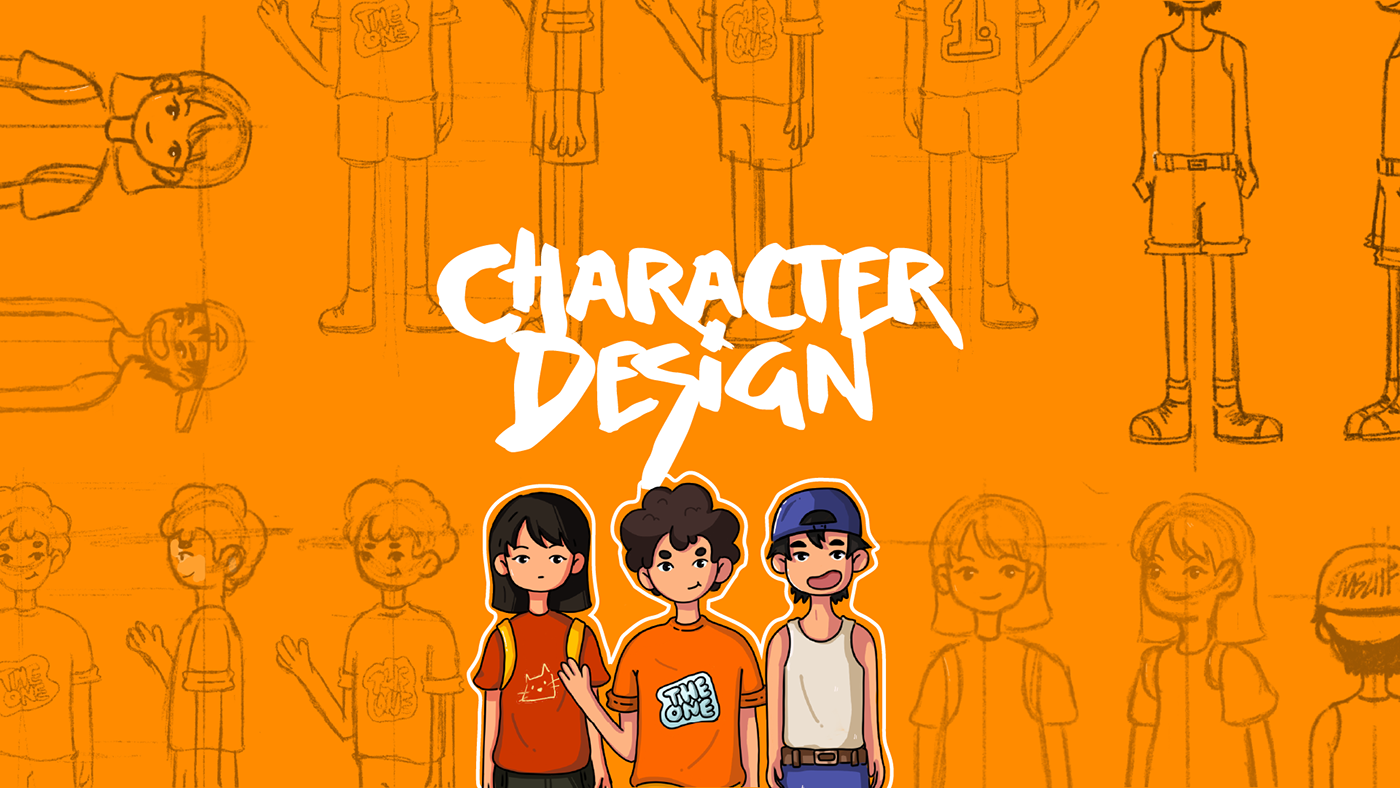 ILLUSTRATION  Character design  Digital Art  Procreate concept art