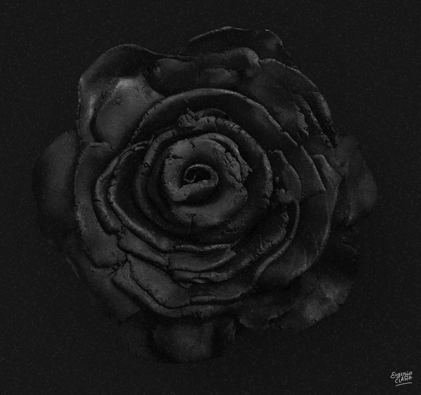 clay Sculpt retouch Plasticine rose digital imaging  edit photoshop