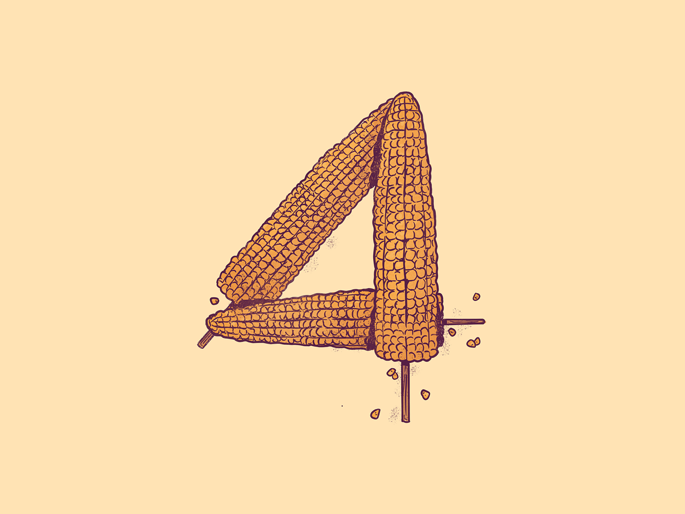 36 days of type alphabet comida Food  food illustration illustration art type type design Typeface typography  
