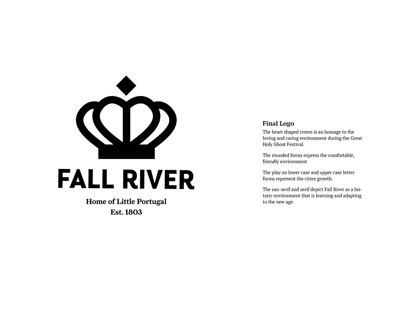 brand identity Fall River Massachusetts Hometown Branding Logo Design design thinking brand direction