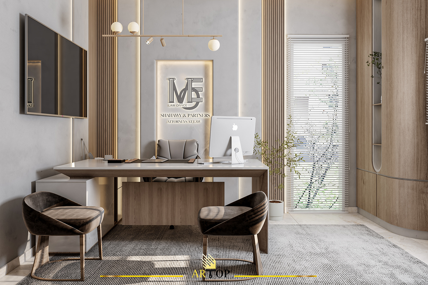 table furniture interior design  architecture visualization Render 3ds max corona modern archviz