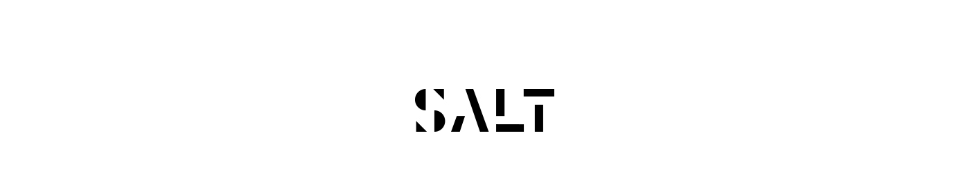 Salt branding  naming Webdesign real-estate black White gray skinn Photography 