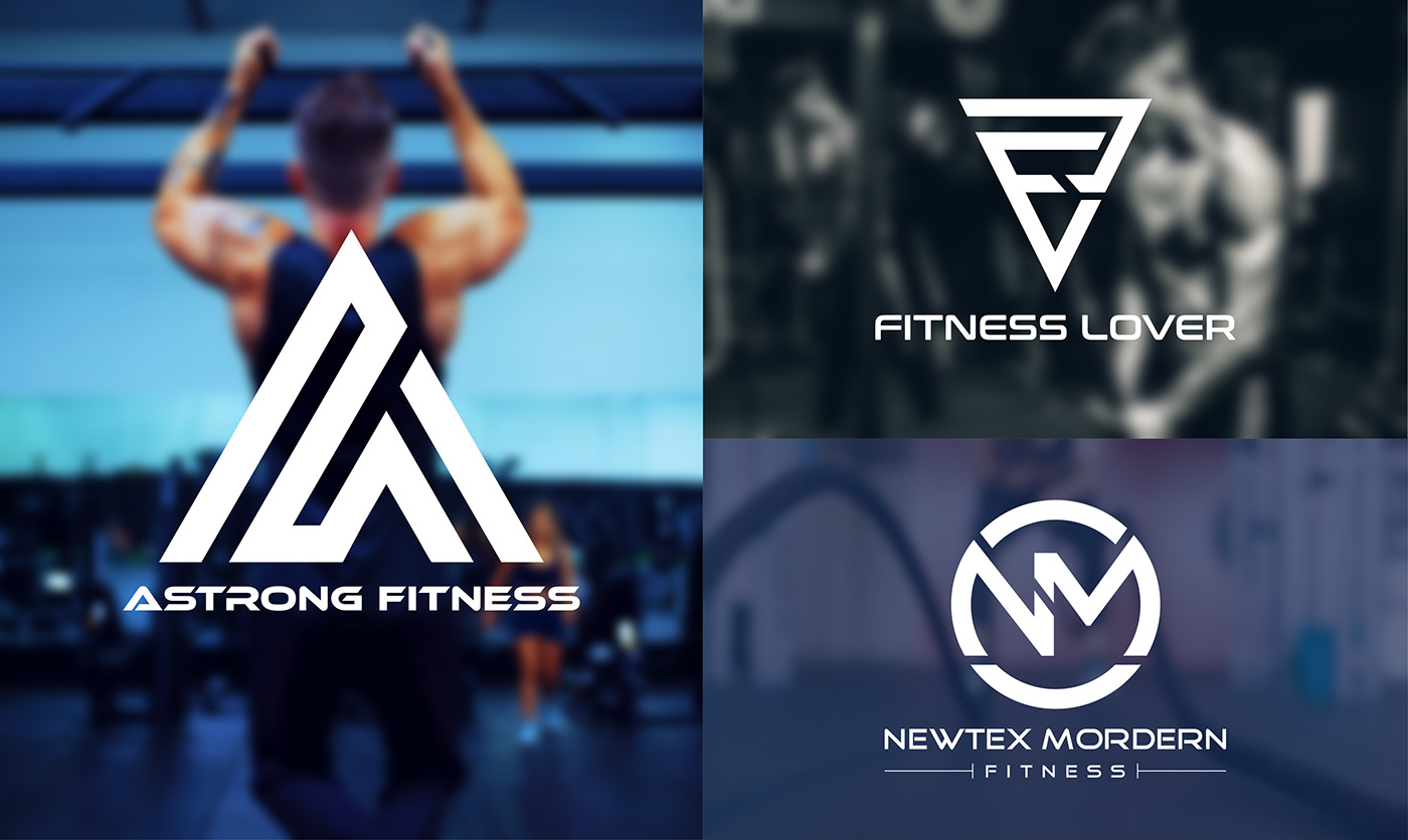 health and fitness Logo Design company logo sports Gym and Fitness gym gym logo gym monogram logo maker  fitness logo logo maker  modern logo