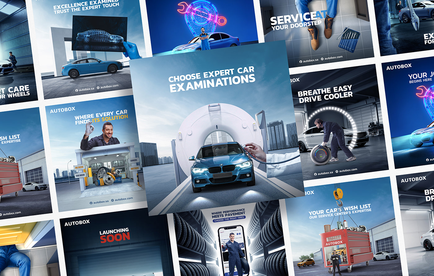 CAR SERVICE Social media post car automotive   Maintanance services Advertising  Socialmedia post ads