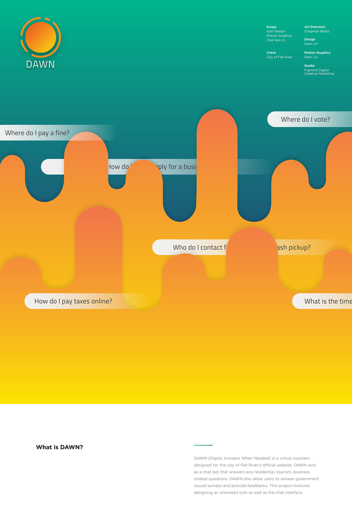 Web animation  logo motion graphics  Icon Chat UI gradient orange messaging
