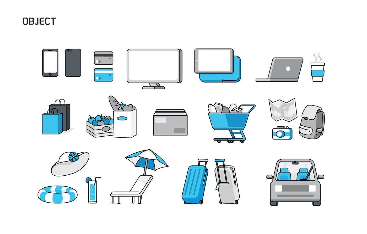 2D branding  Grabit graphic Guide illust ShinhanCard 그래빗 신한카드 캐릭터