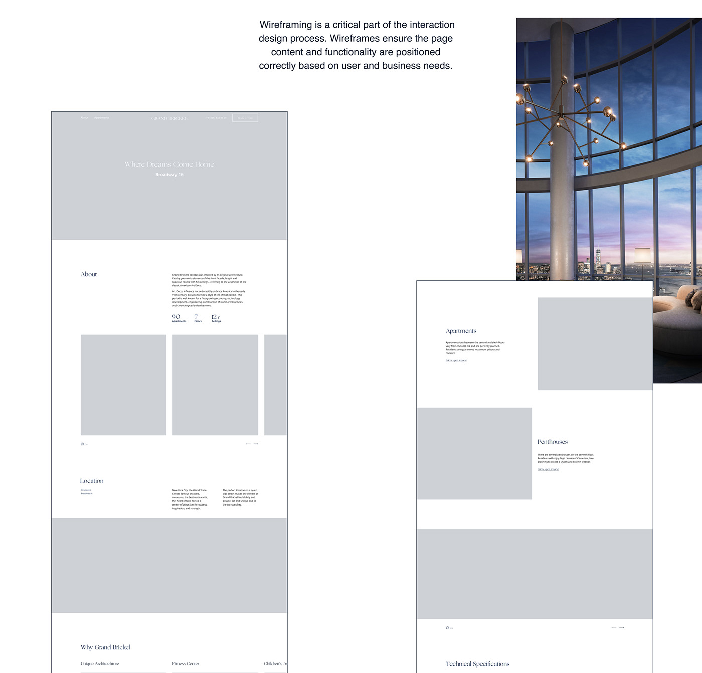 adaptive design Figma landing page photoshop product design  real estate responsive deisgn UI/UX Webdesign Website