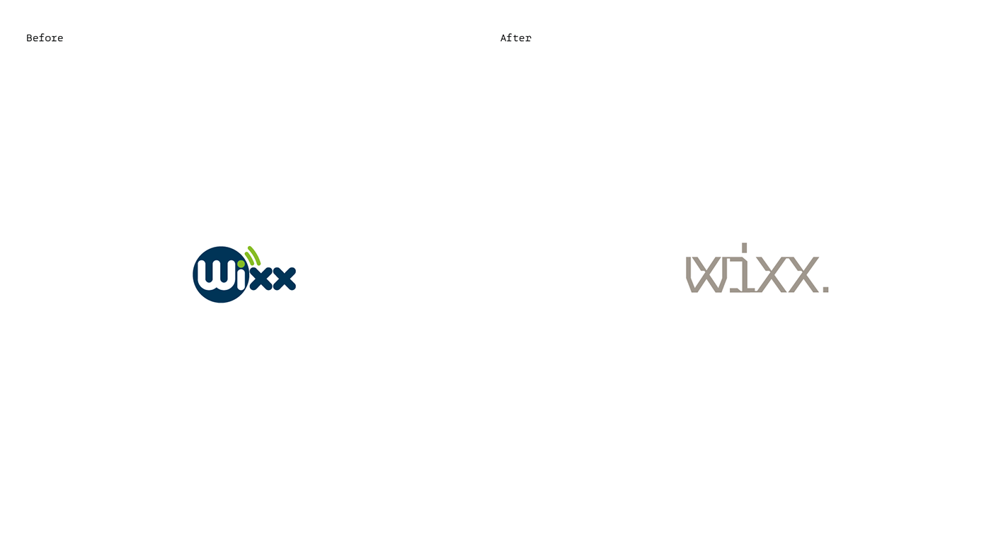 Telecom wixx typography   branding  wordmark black copper brand identity iconography Technology