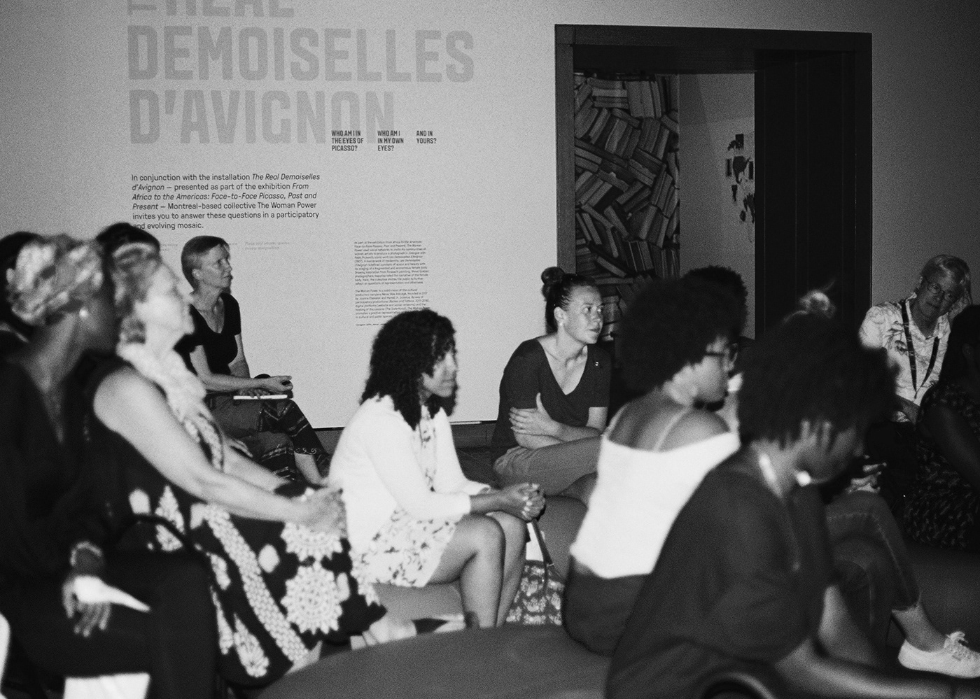 Woman Power feminism museum mbam Montreal Fine Arts  Art Installation Workshop women activism