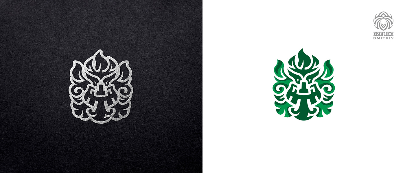 brand identity branding  buy logo heraldic style logo heraldry logo Logo Design logo development logofolio order logo