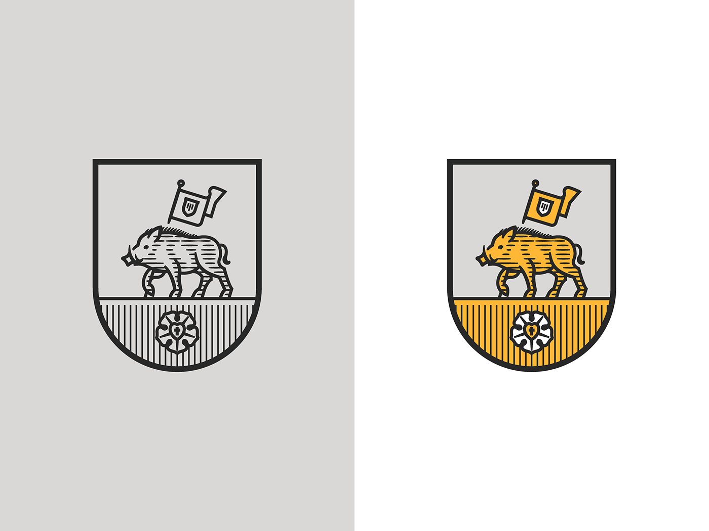 badge bible coat of arms college heraldry logo Logo Design logofolio Peter Voth Design seals