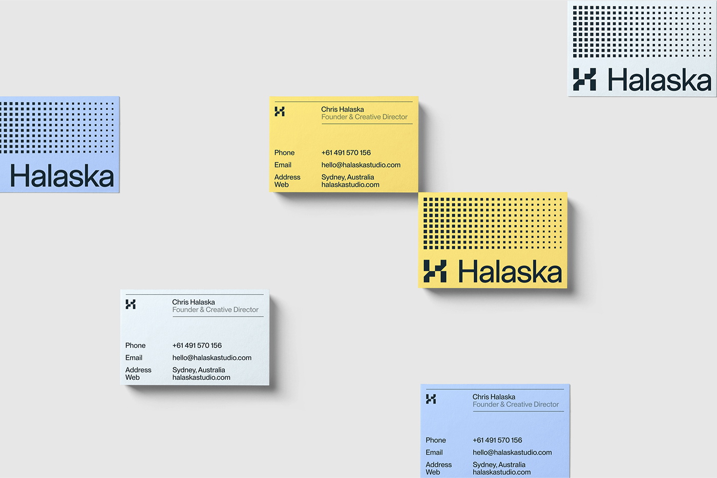 design studio design Logo Design innovation Technology web3 modern Halaska Studio