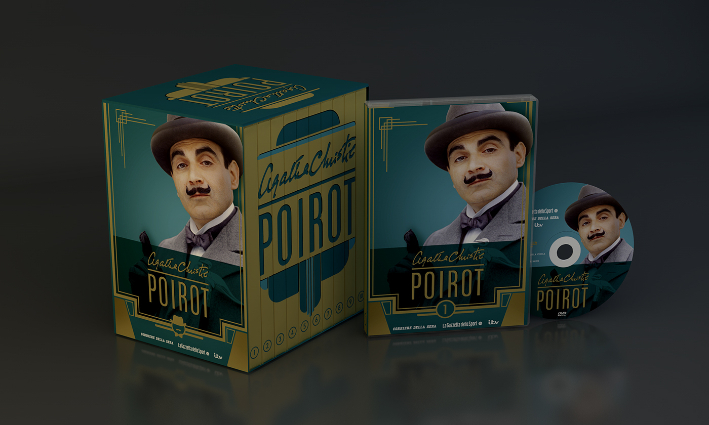 Poirot aghata christie Collection DVD hercule poirot murder detective crime story novel