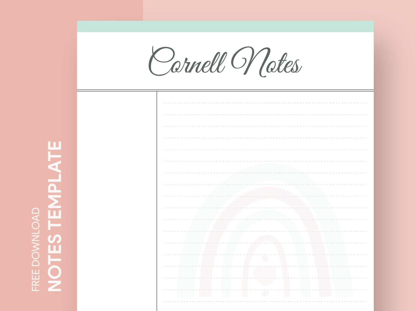 design docs document google note notes template word Cornell notepaper