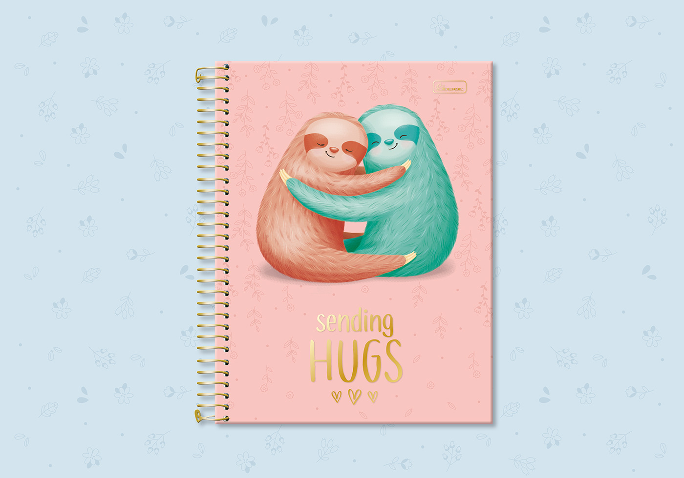 animals cute design ILLUSTRATION  notebook school Stationery