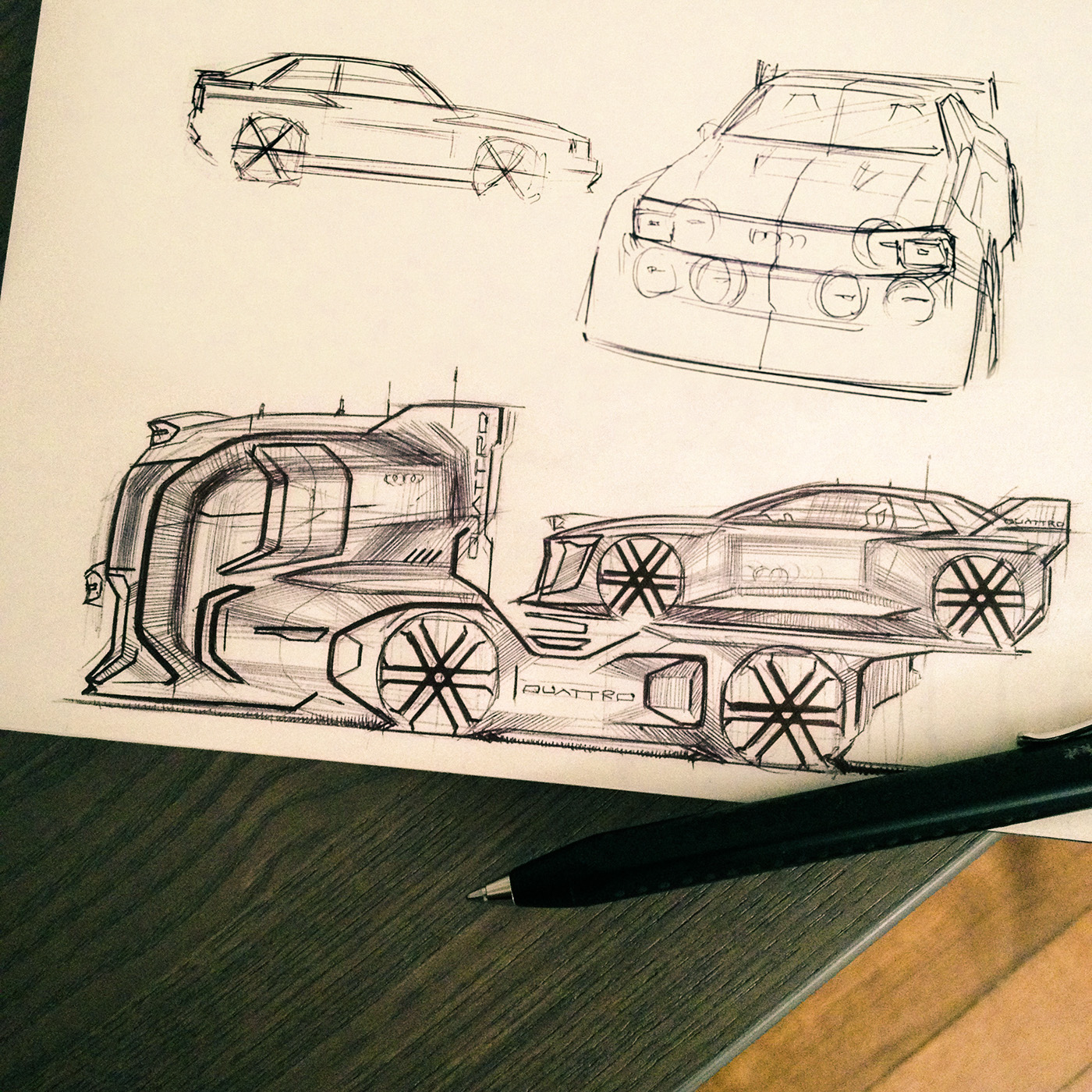 trucks automotive   design sketches Hand Sketches cardesign truckdesign vladimir schitt