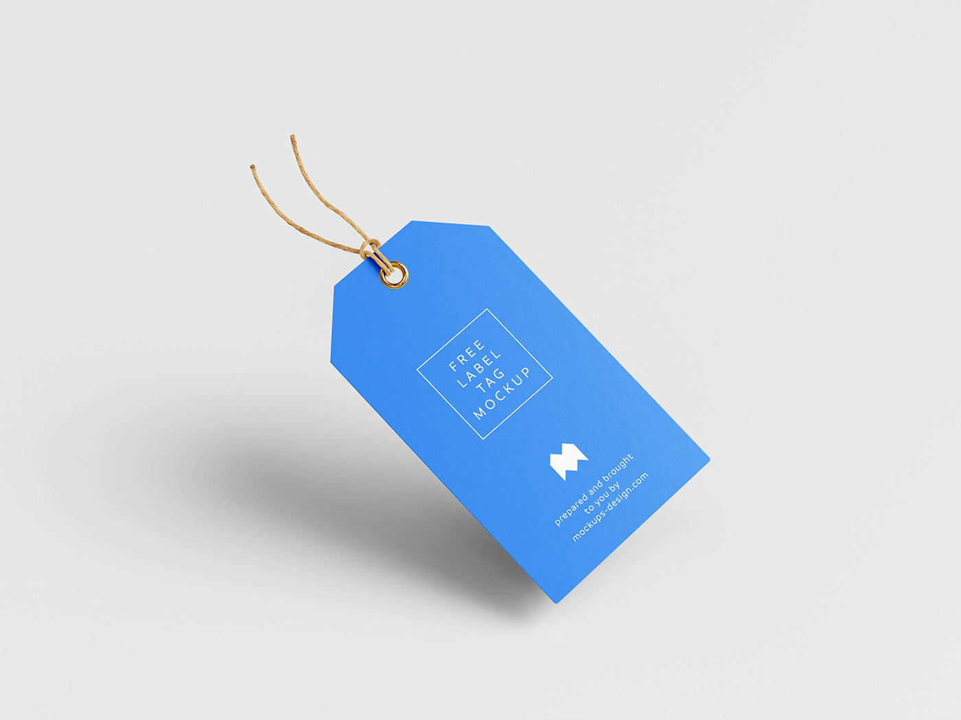 download free Label label tag Mockup psd tag template
