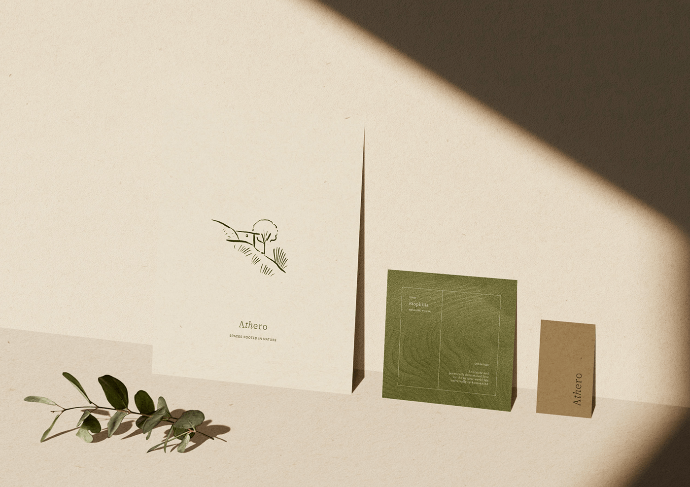 architecture brand identity design earthy earthy aesthetic minimalist Muted natural organic simple