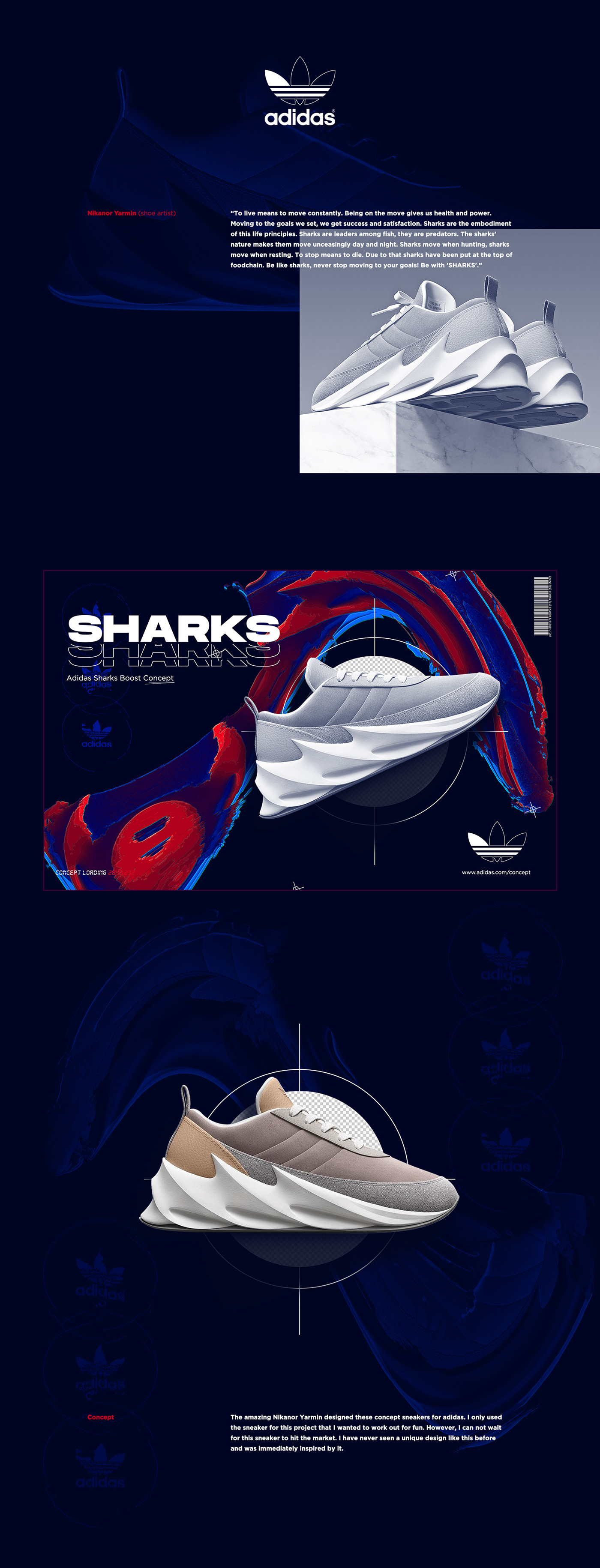 adidas sneakers sneaker Fashion  shark sharks branding  color shoe shoes
