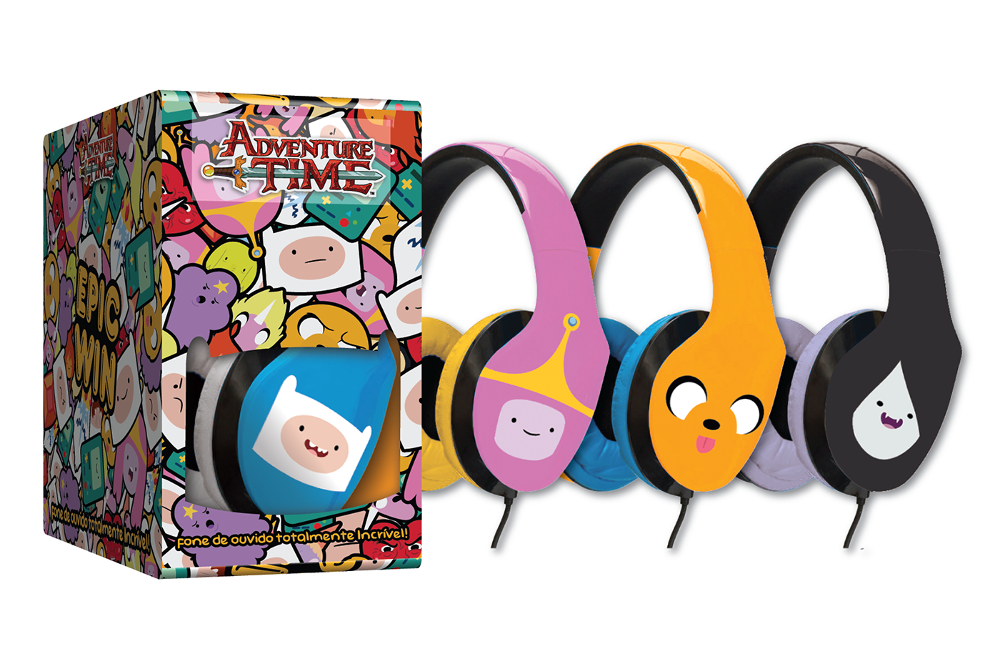 cartoon Adventure Time Appearl Mockup Packaging Style Guide