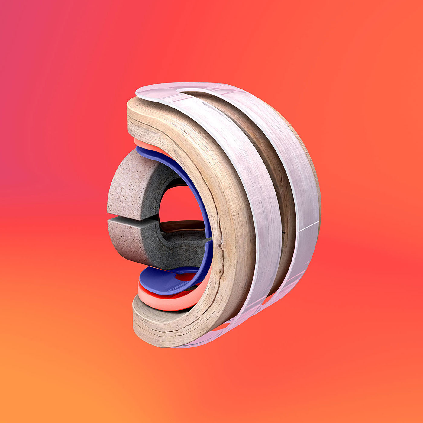 36daysoftype 3D alphabets numbers ufho graphic design singapore c4d 36 days type 3DType letters typographic CGI