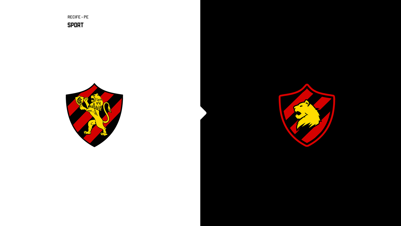 Redesign of Sport Club do Recife crest