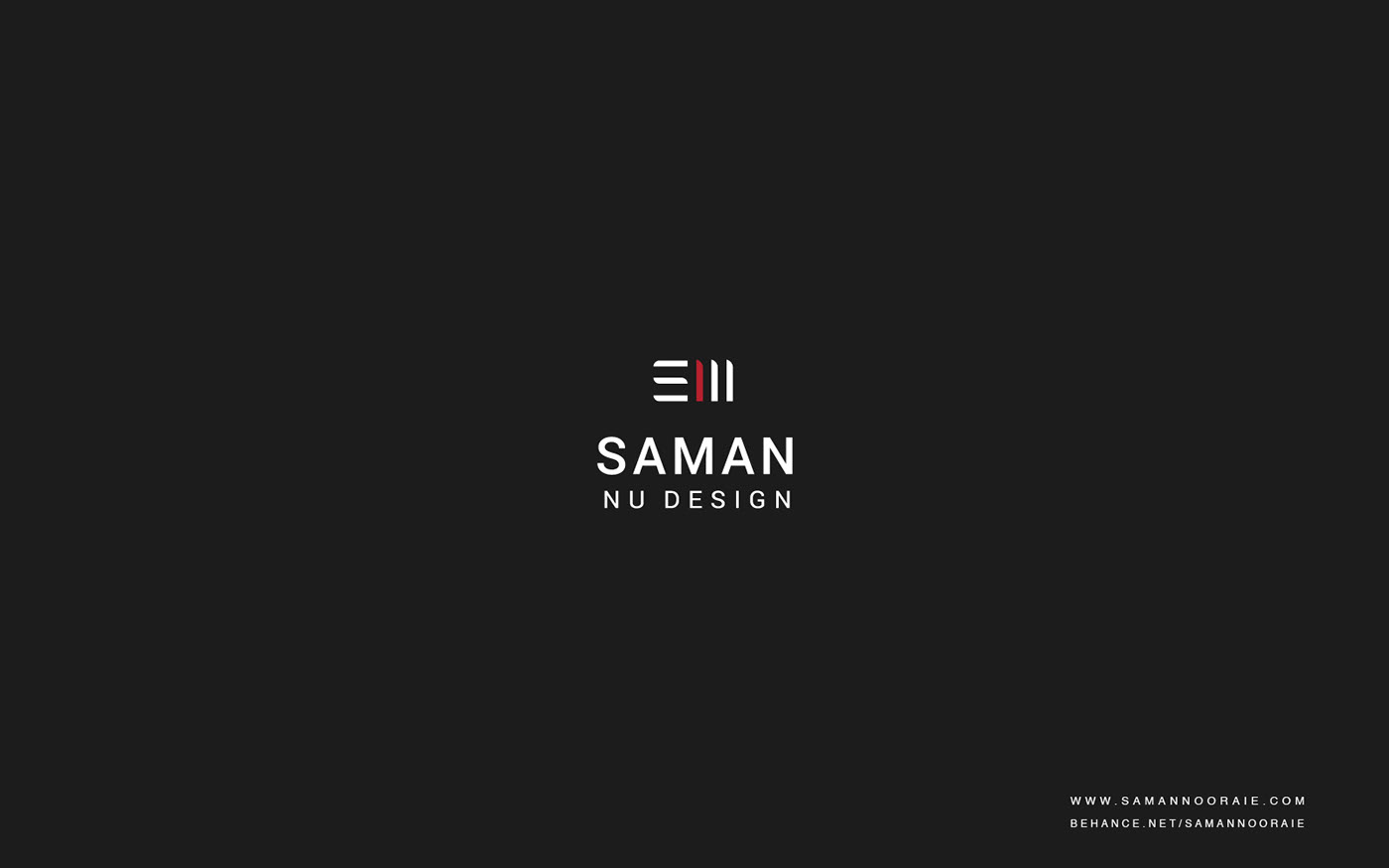 branding  Logo Design saman nooraie Saman Nu Design Visual Branding visual identity