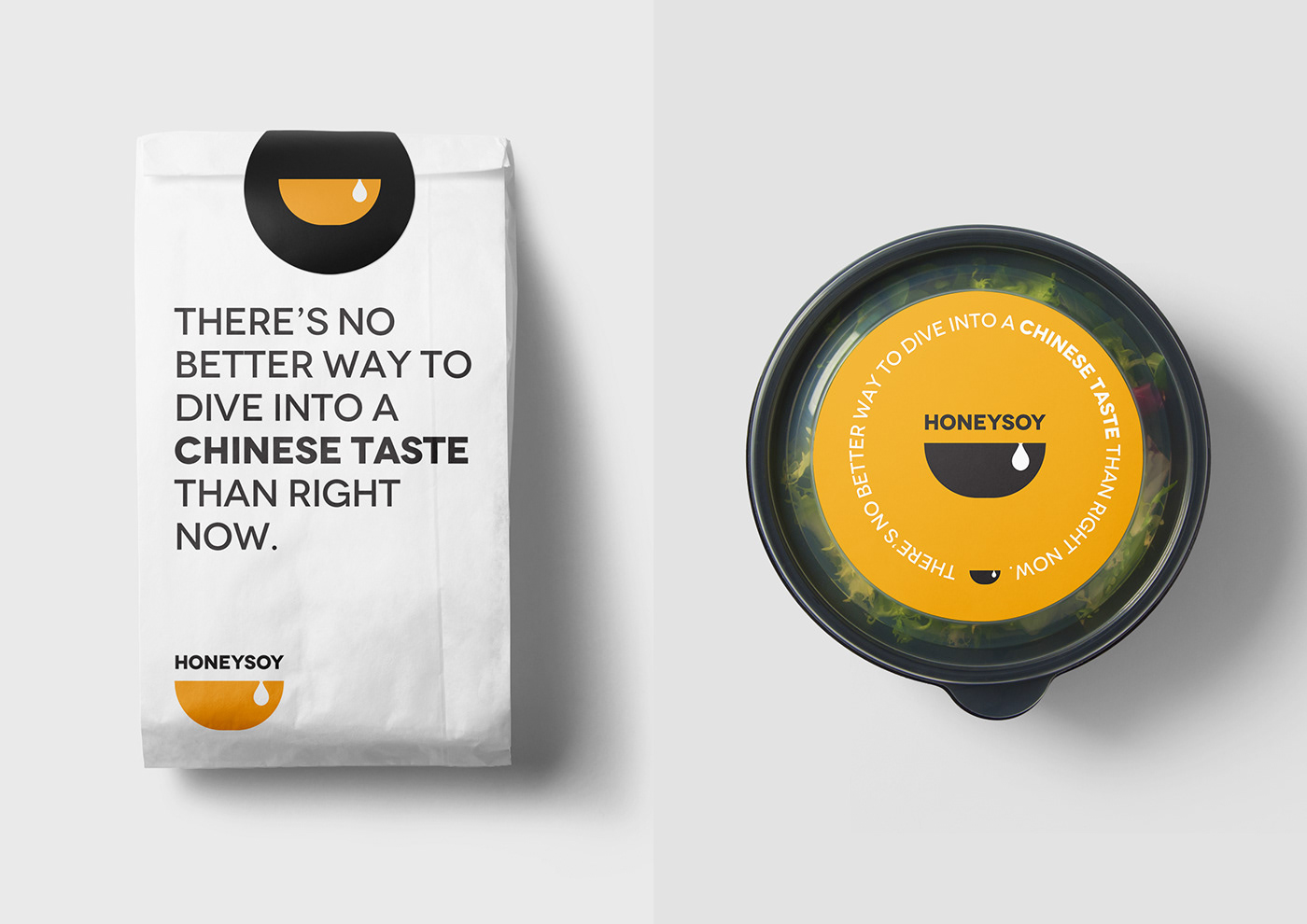asia bowl brand identity Chinese Food Food  logo logo identity restaurant take away to go food