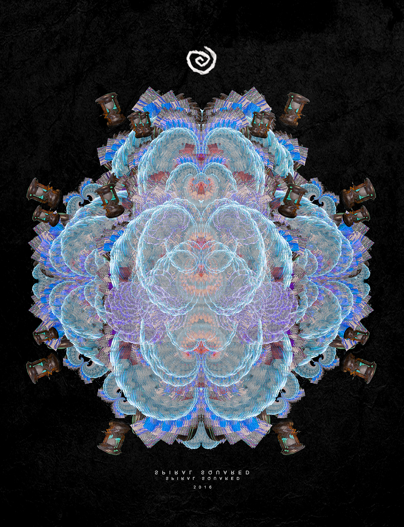 #spiralsquared #Spiral #fractal #fractalwave #Design #art #time #Sea #fractalsea #spiralart