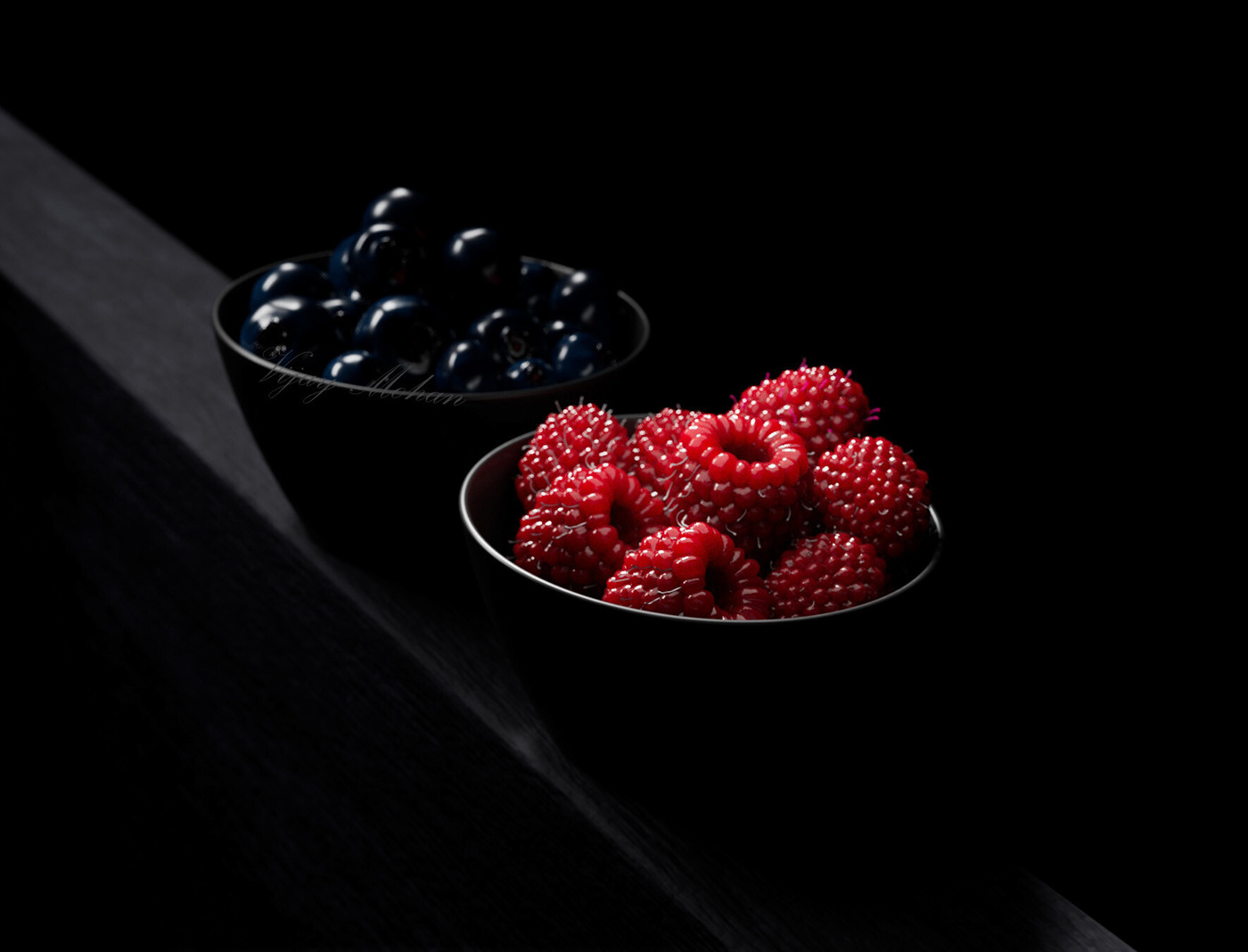 raspberries berries Fruit Food  Social media post marketing   designer visual identity Socialmedia blueberries