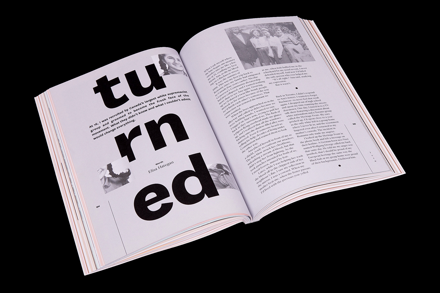typo magazine editorial design  custom type artwork LGBT graphic design 