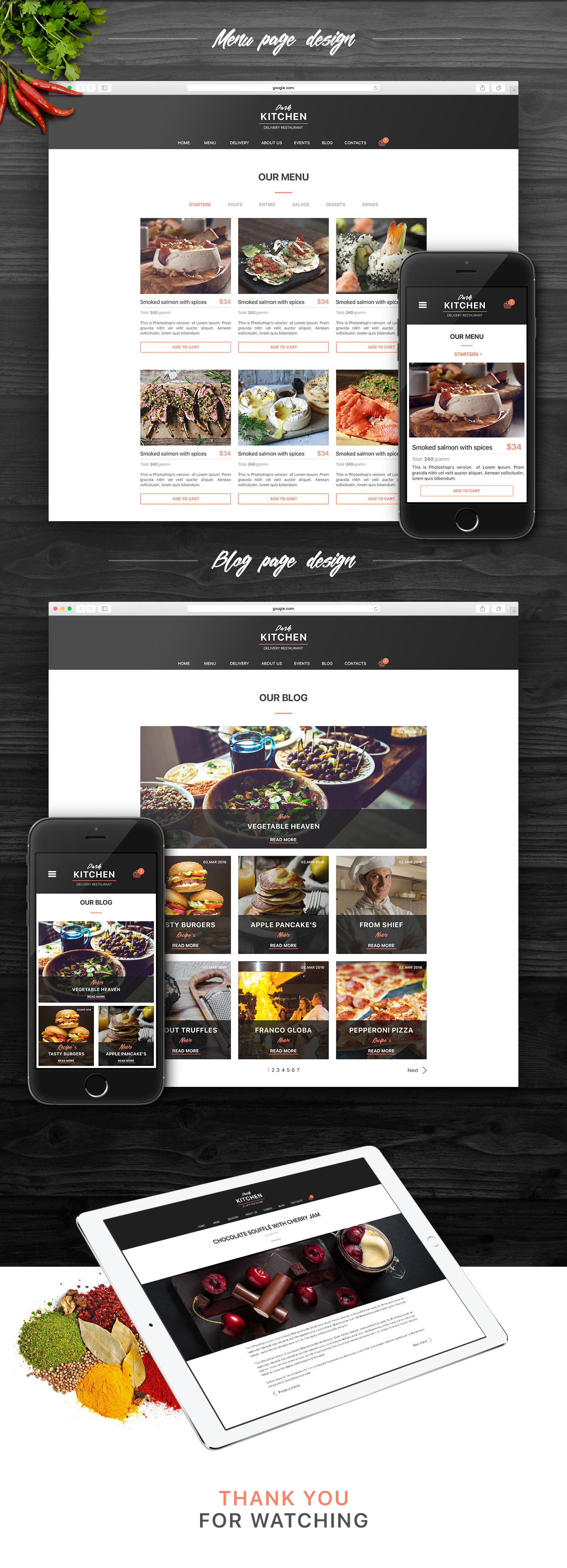 restaurant delivery Food  kitchen tasty web-store shop Web portfolio store Ecommerce e-commerce