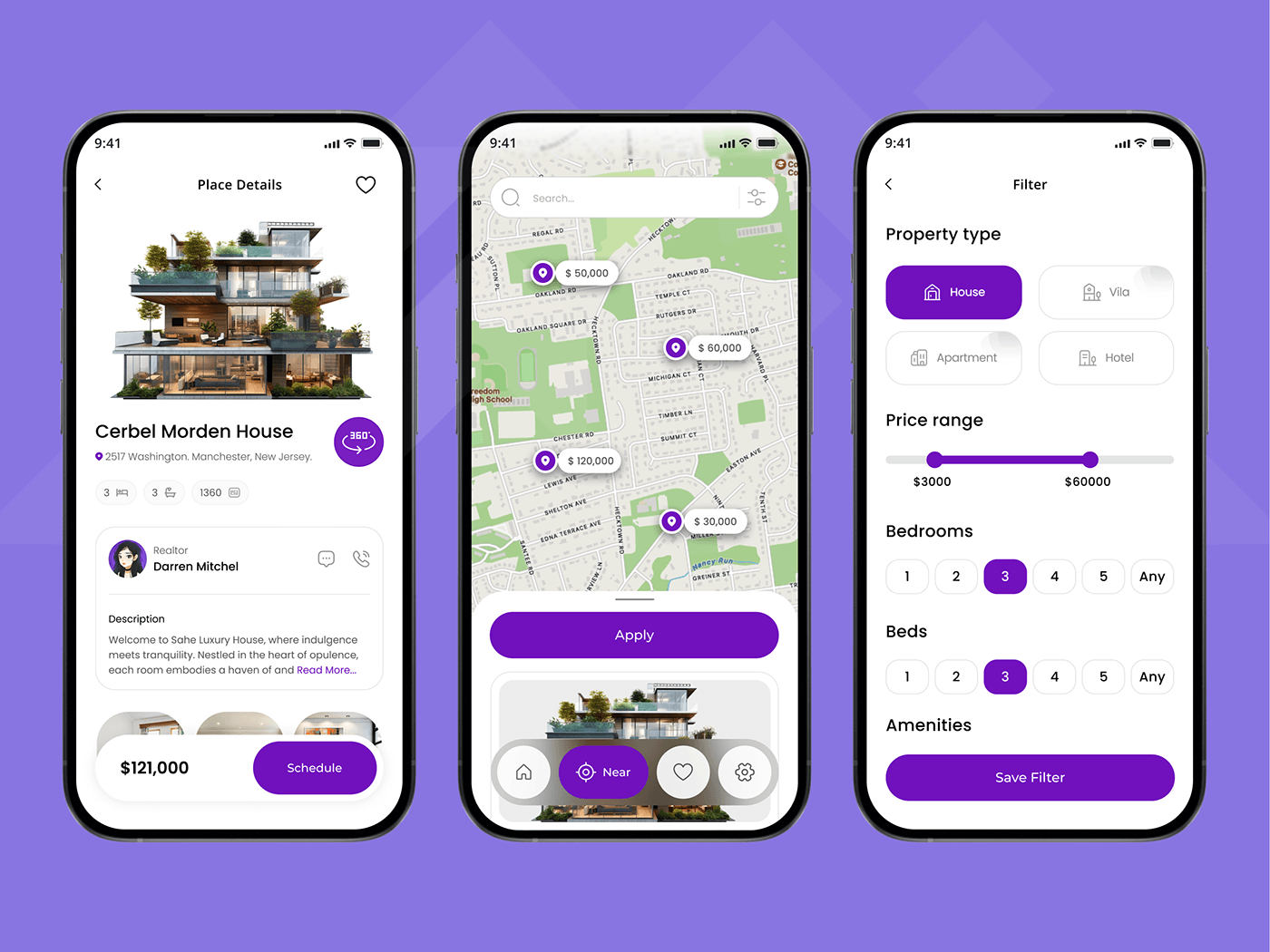 Monster State - AI Powered Real Estate App