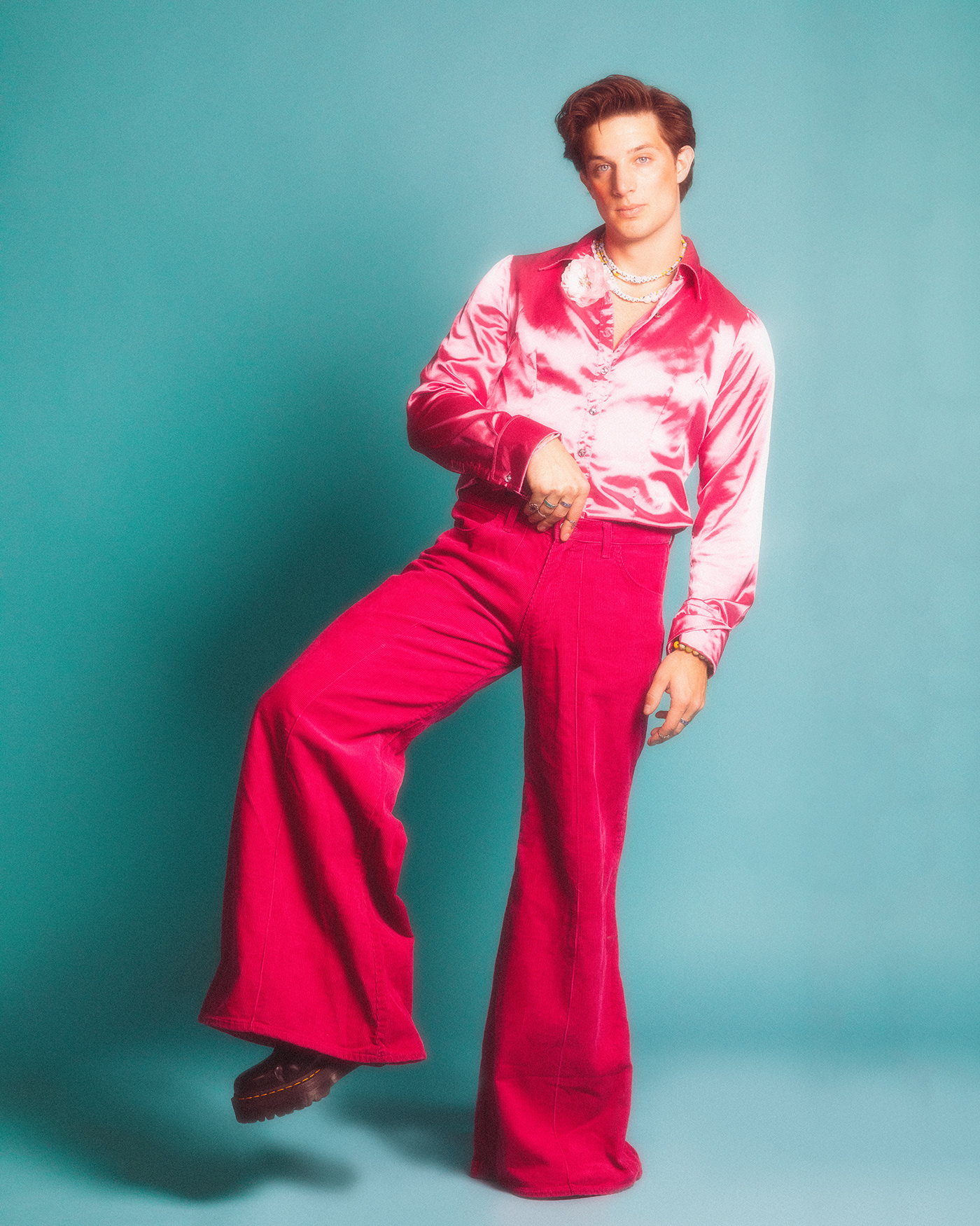 70s Canon disco Fashion  makeup man men Photography  portrait Retro